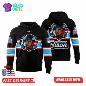 Bloomington Bison New Season Black Hoodie