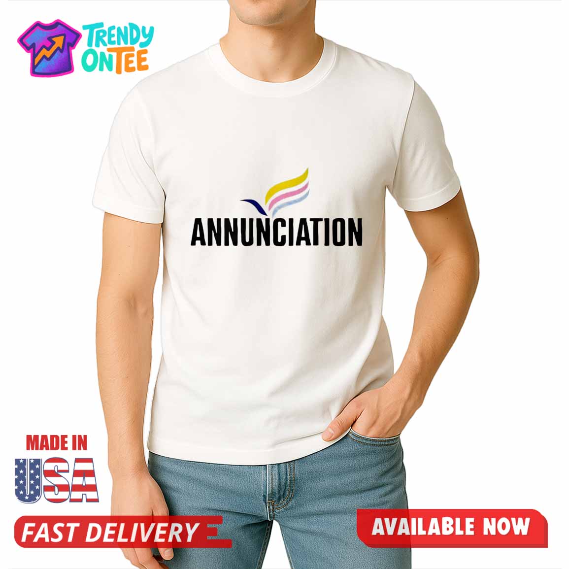 Caleb Williams Annunciation Shirt Caleb Williams Annunciation Shirt