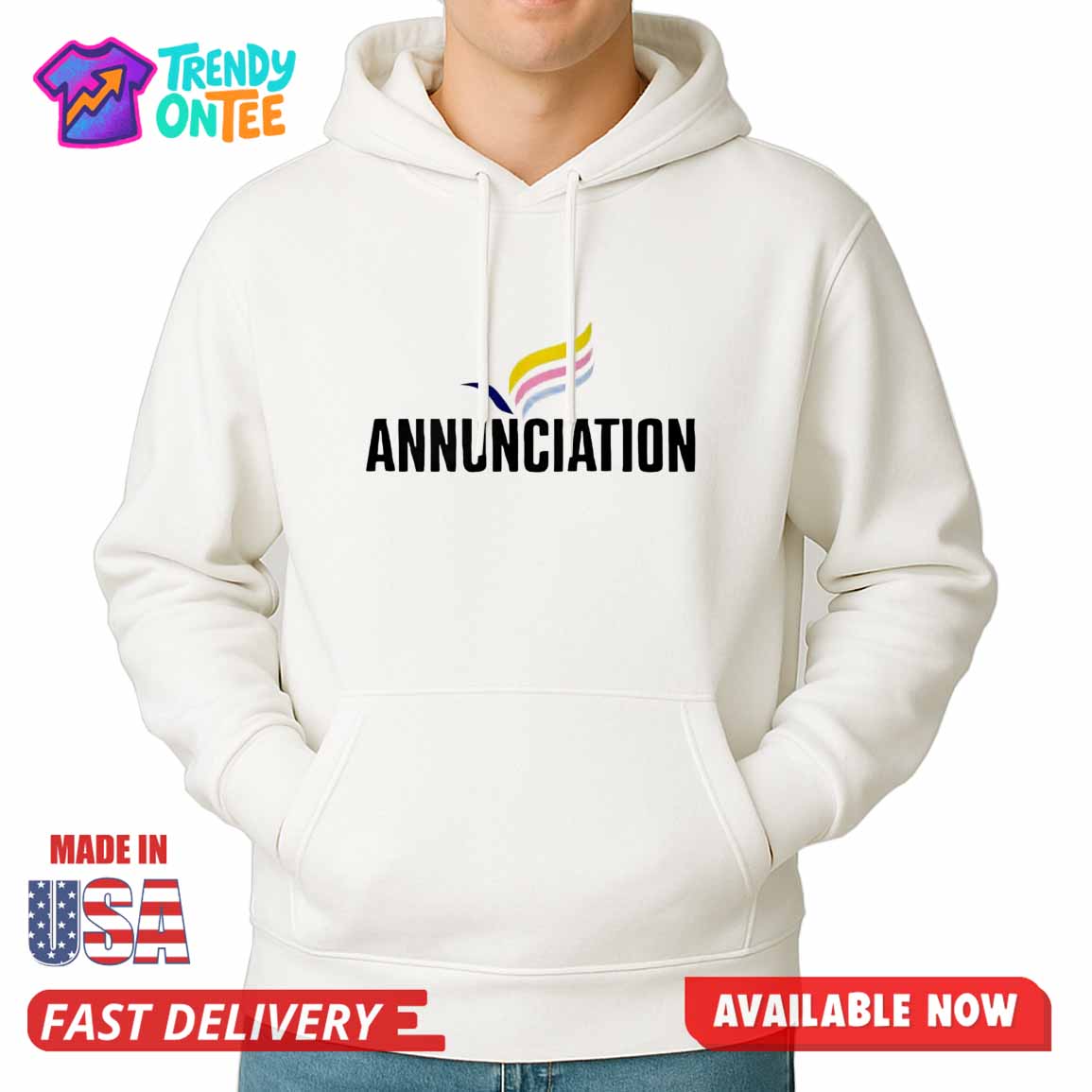 Caleb Williams Annunciation Shirt Caleb Williams Annunciation Shirt