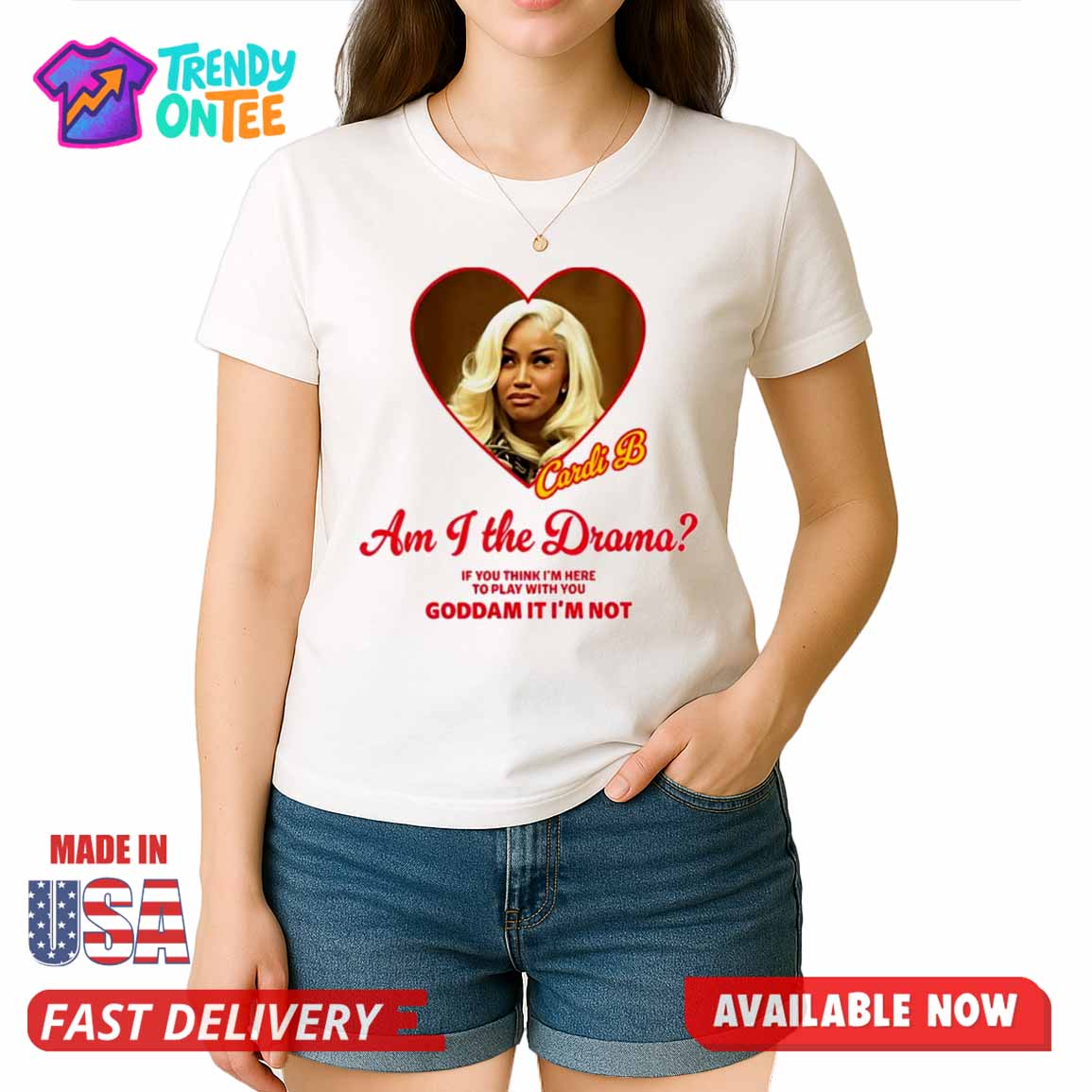 Cardi B Am I The Drama Shirt Cardi B Am I The Drama Shirt