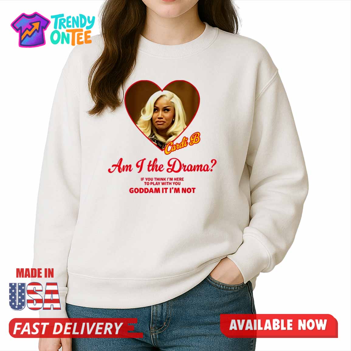 Cardi B Am I The Drama Shirt Cardi B Am I The Drama Shirt