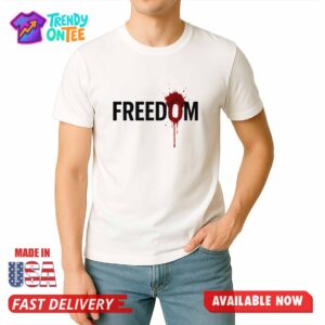 Charlie Kirk Freedom Shooting Shirt
