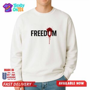 Charlie Kirk Freedom Shooting Shirt
