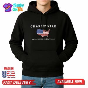 Charlie Kirk Great American Patriot Shirt