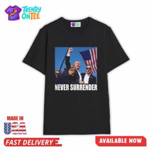 Charlie Kirk Never Surrender Shirt