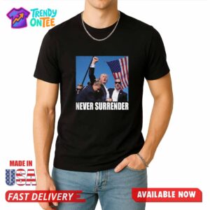 Charlie Kirk Never Surrender Shirt