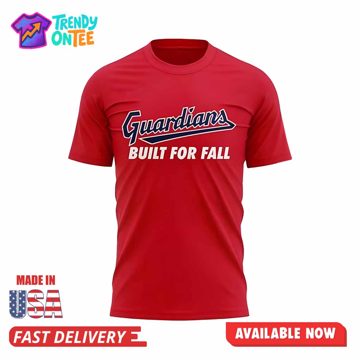 Cleveland Guardians Built For Fall Shirt Cleveland Guardians Built For Fall Shirt