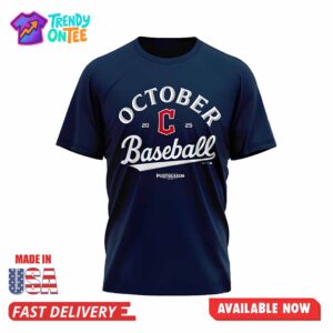 Cleveland Guardians October Baseball Postseason Shirt