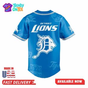 Detroit Tigers x Detroit Lions Jersey