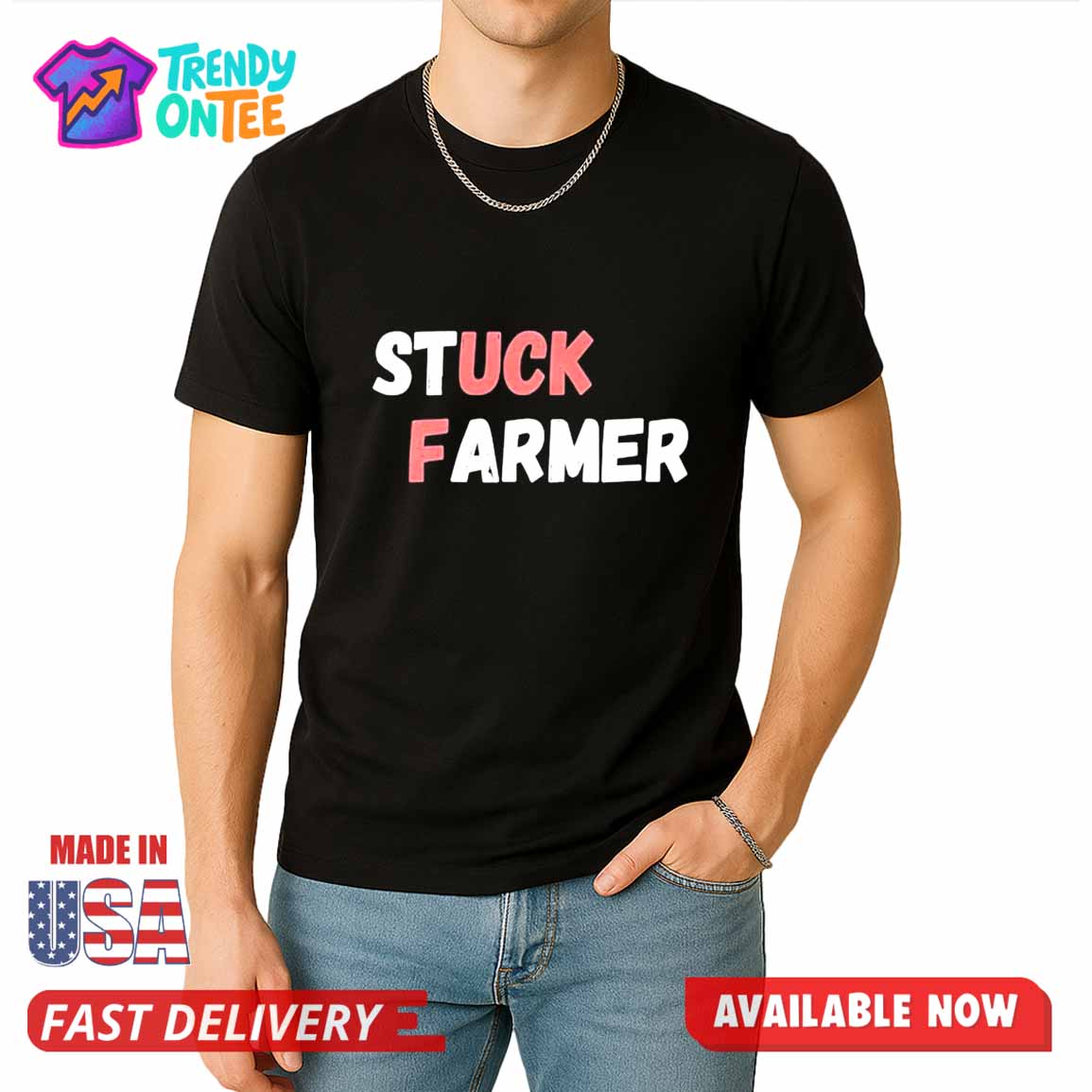 Jeremy Clarkson Stuck Farmer Shirt Jeremy Clarkson Stuck Farmer Shirt