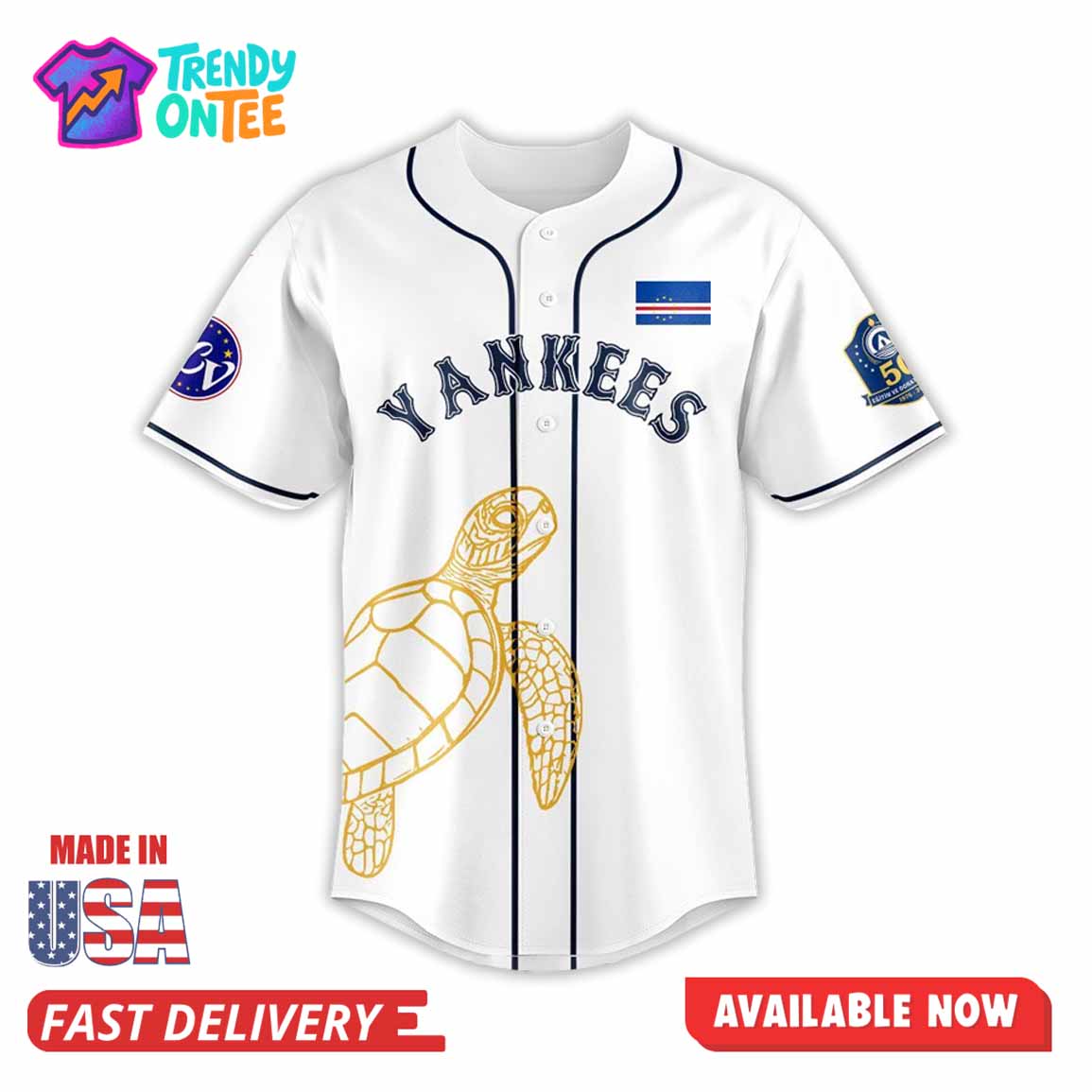 NY Yankees Cabo Verde Celebration Jersey NY Yankees Cabo Verde Celebration Jersey