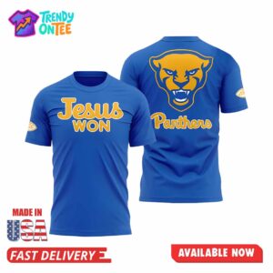 Pittsburgh Panthers Jesus Won Shirt