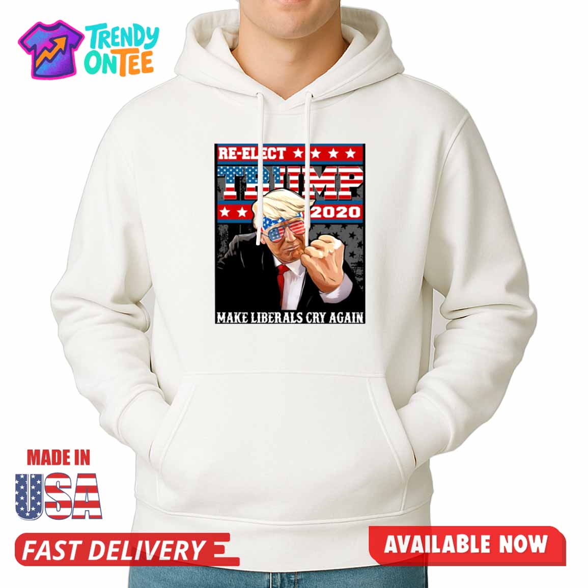 Re elect Trump Make Liberals Cry Again Shirt Re elect Trump Make Liberals Cry Again Shirt