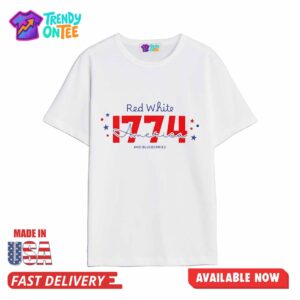 Red White And Blueberries America Shirt