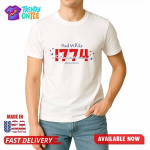 Red White And Blueberries America Shirt