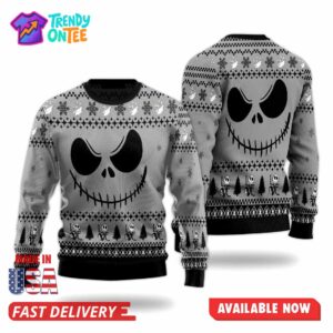 Skeleton Halloween Ugly Christmas Sweater
