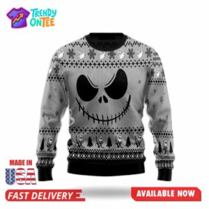 Skeleton Halloween Ugly Christmas Sweater
