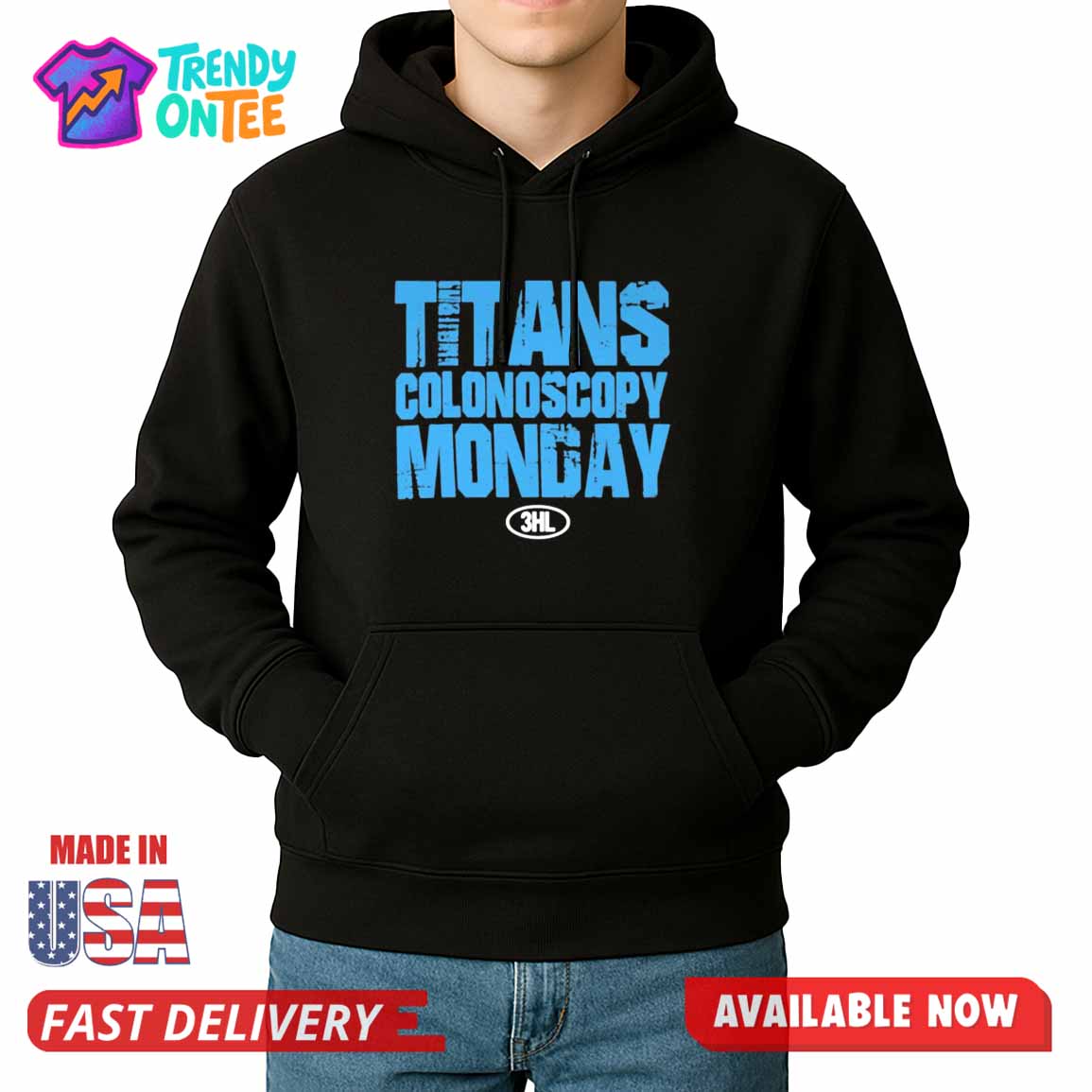 Titans Colonoscopy Monday HL Shirt Titans Colonoscopy Monday HL Shirt
