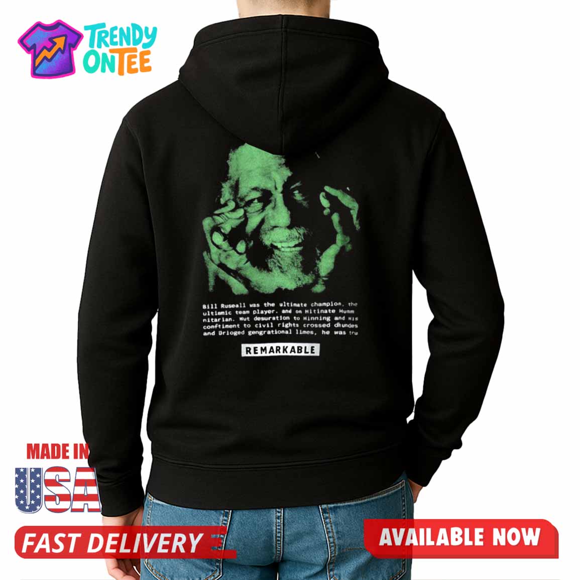 Bill Russell Remarkable Shirt Bill Russell Remarkable Shirt