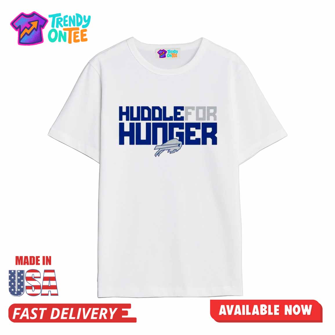 Bills Huddle For Hunger Shirt Bills Huddle For Hunger Shirt