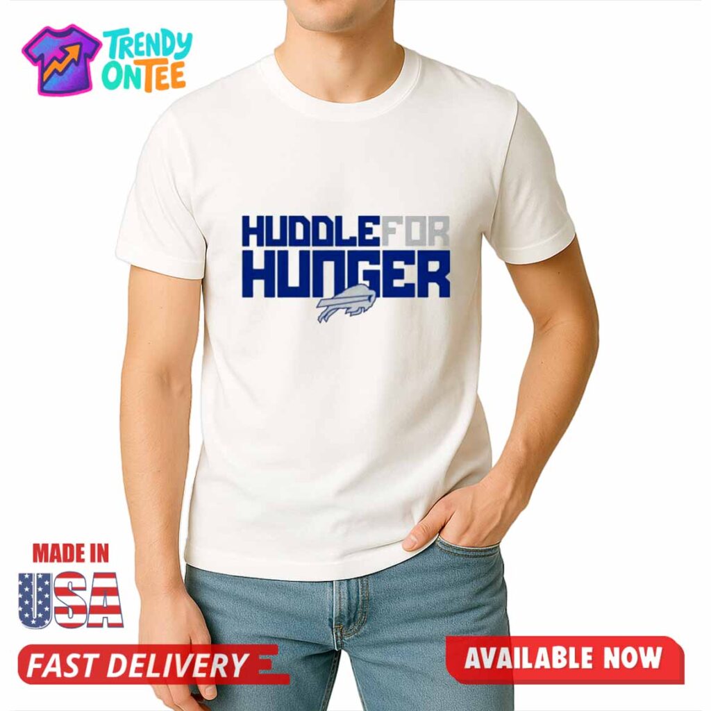 Bills Huddle For Hunger Shirt Bills Huddle For Hunger Shirt