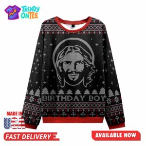 Birthday Boy Christmas Ugly Sweater