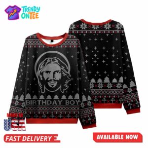 Birthday Boy Christmas Ugly Sweater