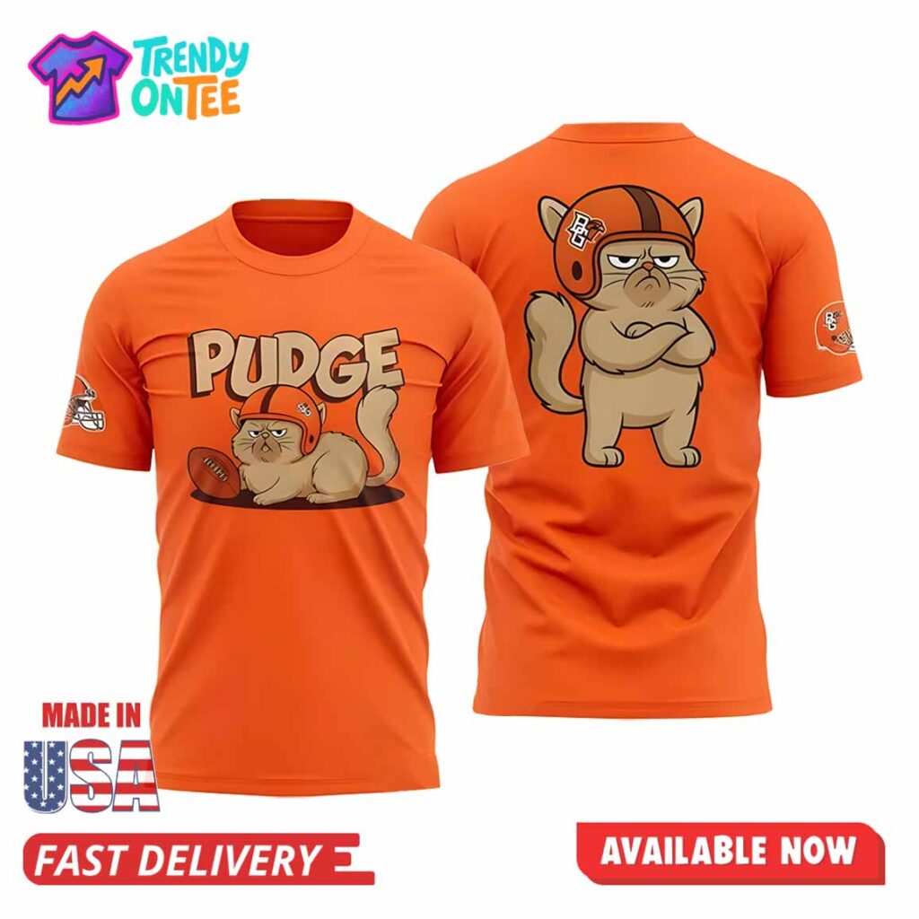 Bowling Green Falcons Pudge The Cat Shirt Bowling Green Falcons Pudge The Cat Shirt