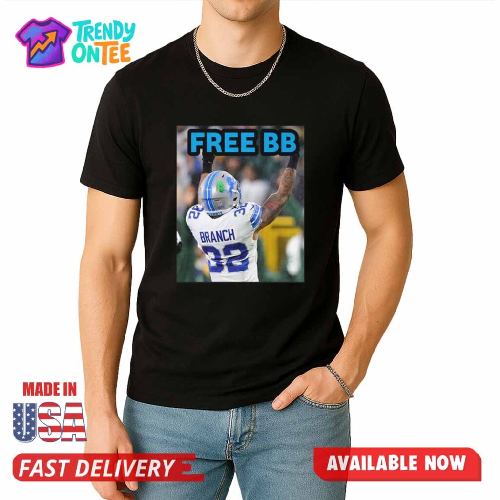 Brian Branch Free BB Shirt Brian Branch Free BB Shirt