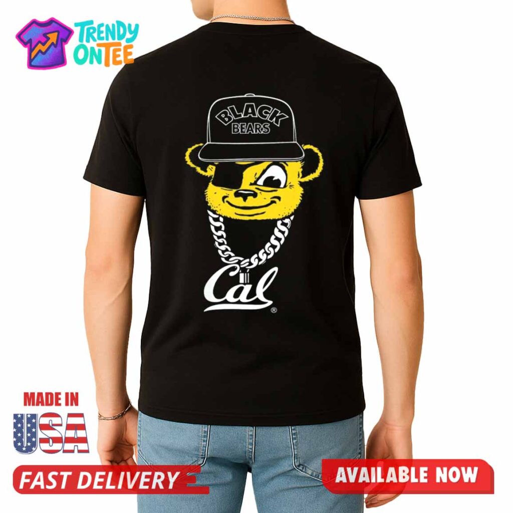 Cal Football Back Bear Shirt