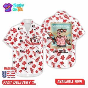 Carolina Hurricanes Margaritaville Night Hawaiian Shirt