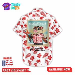 Carolina Hurricanes Margaritaville Night Hawaiian Shirt