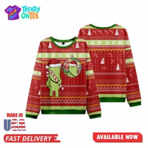 Christmas Cucumber Funny Ugly Christmas Sweater
