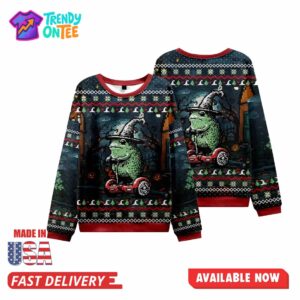 Christmas Frog Ugly Christmas Sweater