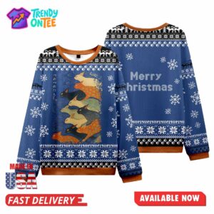 Claw some Ninja Ugly Christmas Sweater
