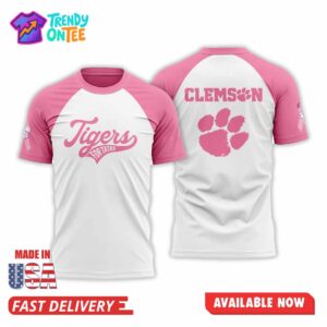 Coach Swinney Clemson Tigers Breast Cancer Awareness Shirt