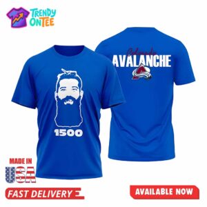 Colorado Avalanche Th Anniversary Burnzie Commemorative Shirt