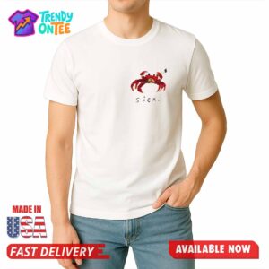 Crab Smoking Sick Shirt