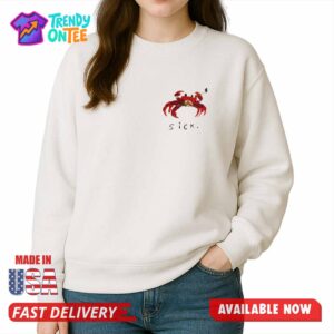 Crab Smoking Sick Shirt