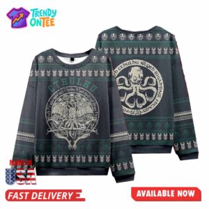 Cthulhu Christmas Ugly Sweater
