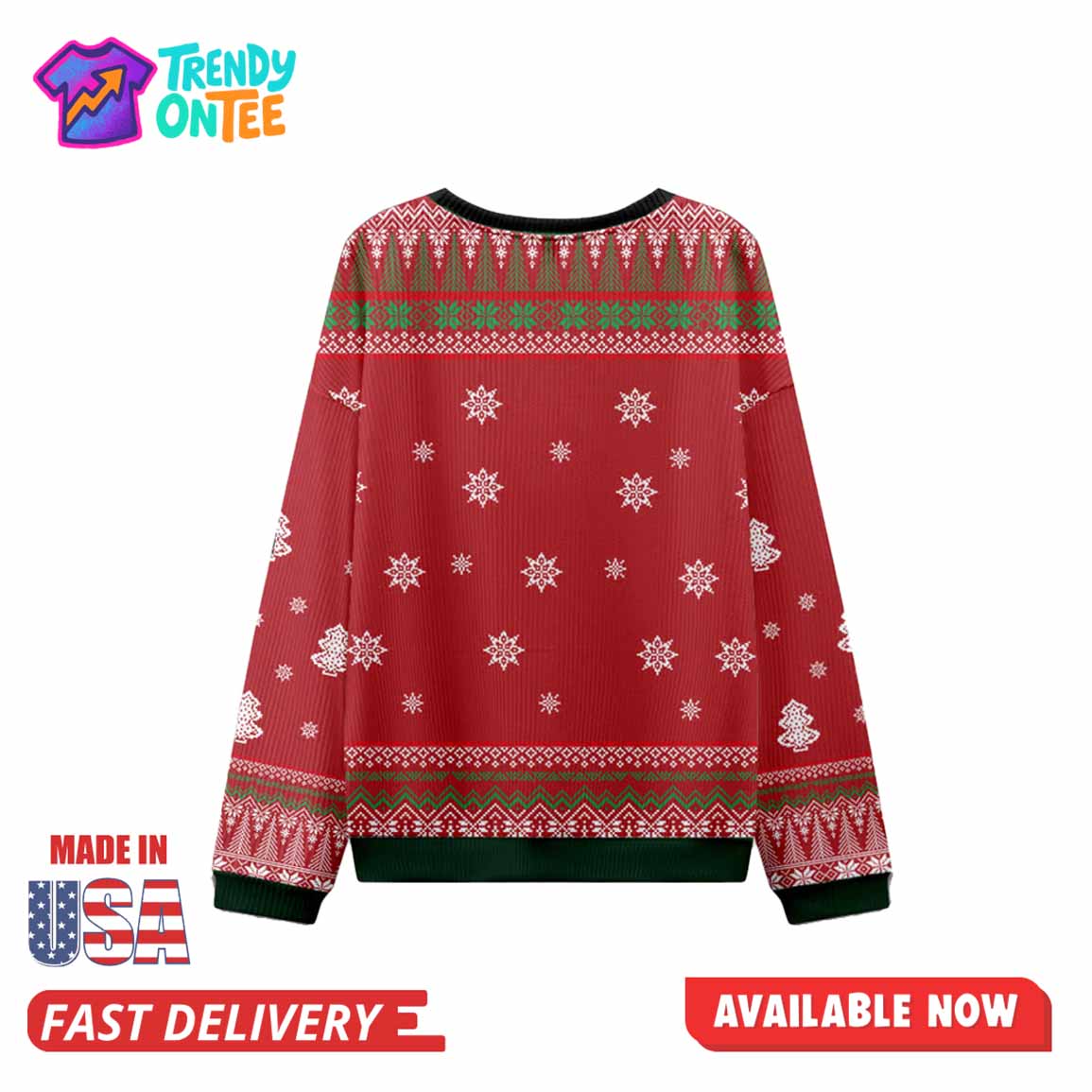I'm Fine Everything Is Fine Ugly Christmas Sweater I'm Fine Everything Is Fine Ugly Christmas Sweater