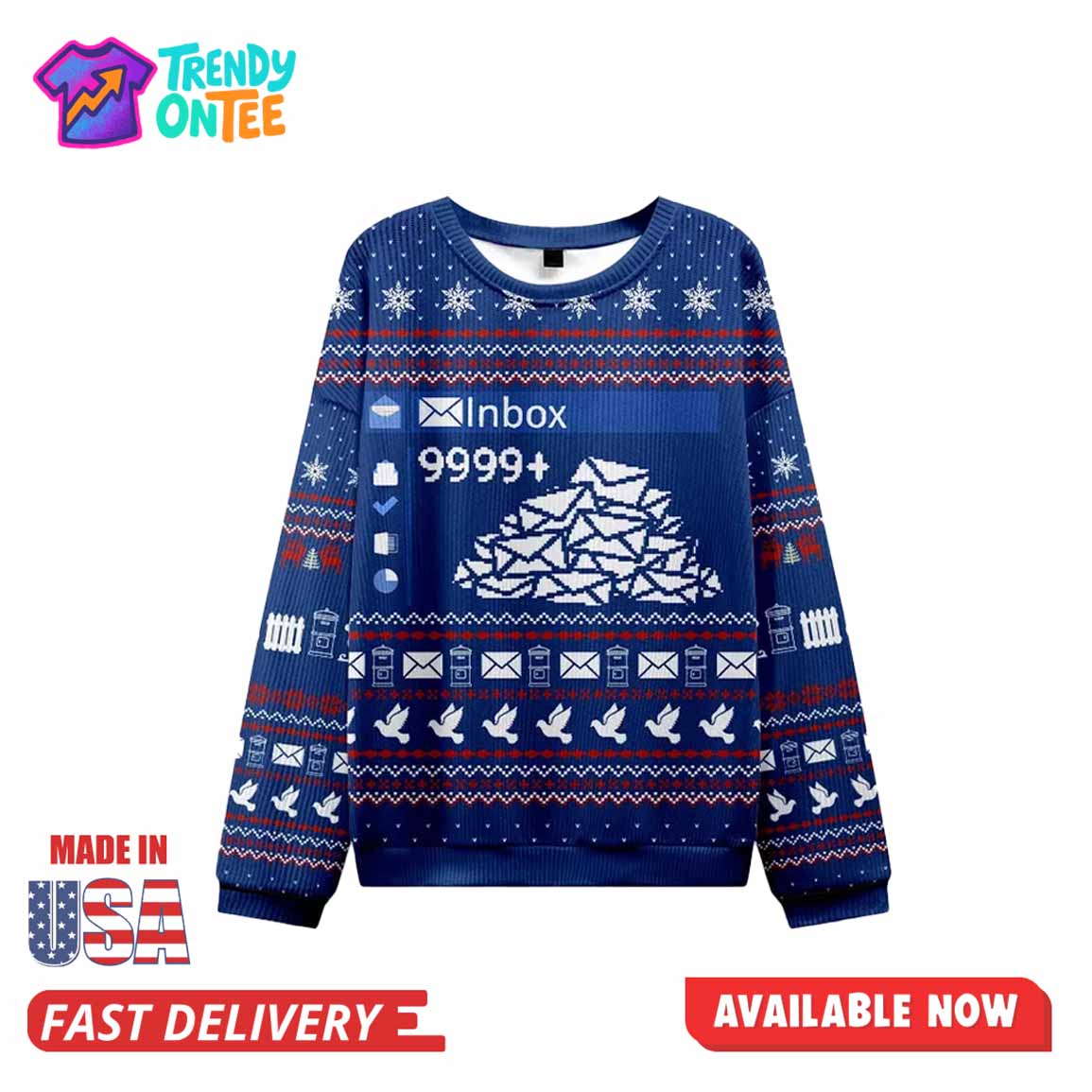 Inbox Ugly Christmas Sweater Inbox Ugly Christmas Sweater
