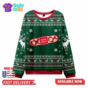 Jesus Heals Ugly Christmas Sweater