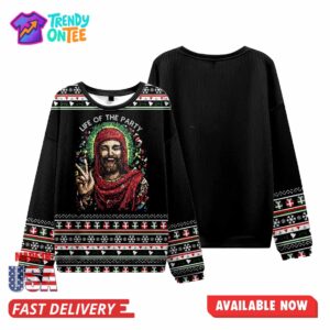 Life Of The Party Ugly Christmas Sweater