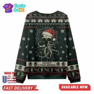 Merry Cthulhumas Christmas Ugly Sweater