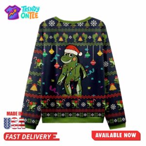 Merry Froghas From Lovelahd Christmas Ugly Sweater