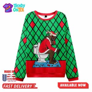 Monster Poop Christmas Ugly Sweater