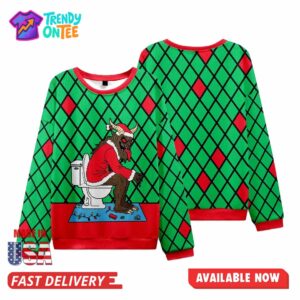 Monster Poop Christmas Ugly Sweater