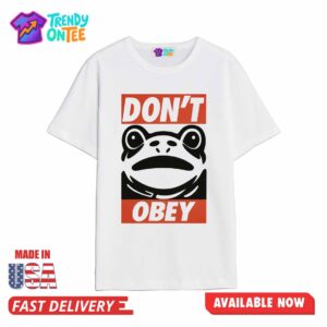 Portland Frog Don't Obey Frog Shirt