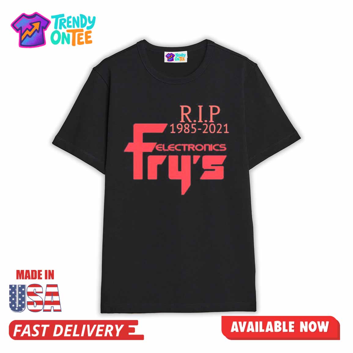 R.I.P. Fry's Electronics Shirt R.I.P. Fry's Electronics Shirt